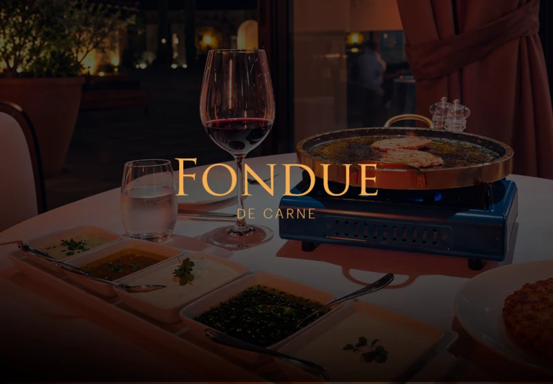 Fondue de Carne & 3 Vinhos